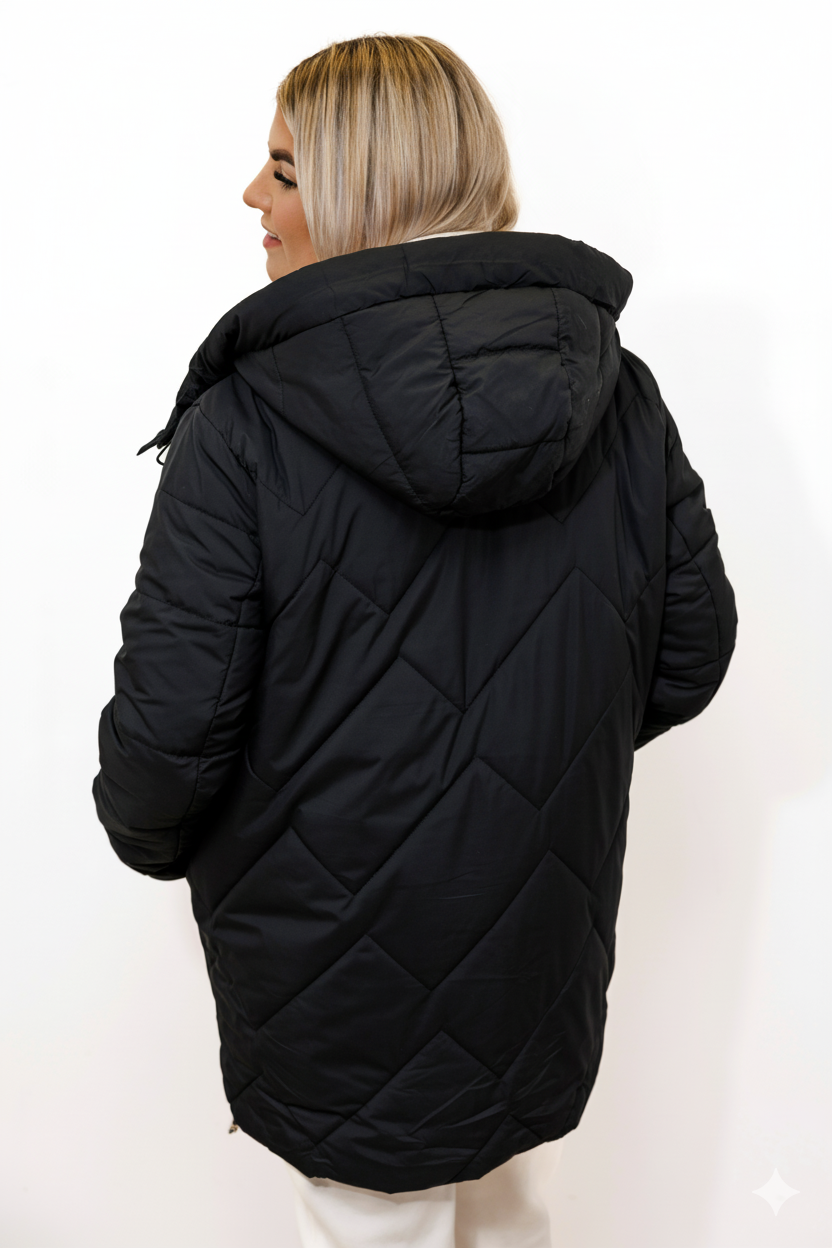 Ideální zimní bunda Plus Size – ultralehká, nepromokavá a zaručující teplo