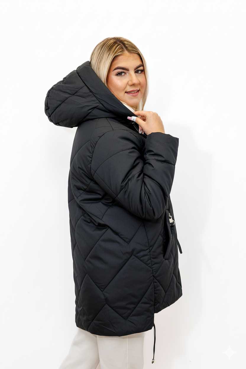 Ideální zimní bunda Plus Size – ultralehká, nepromokavá a zaručující teplo