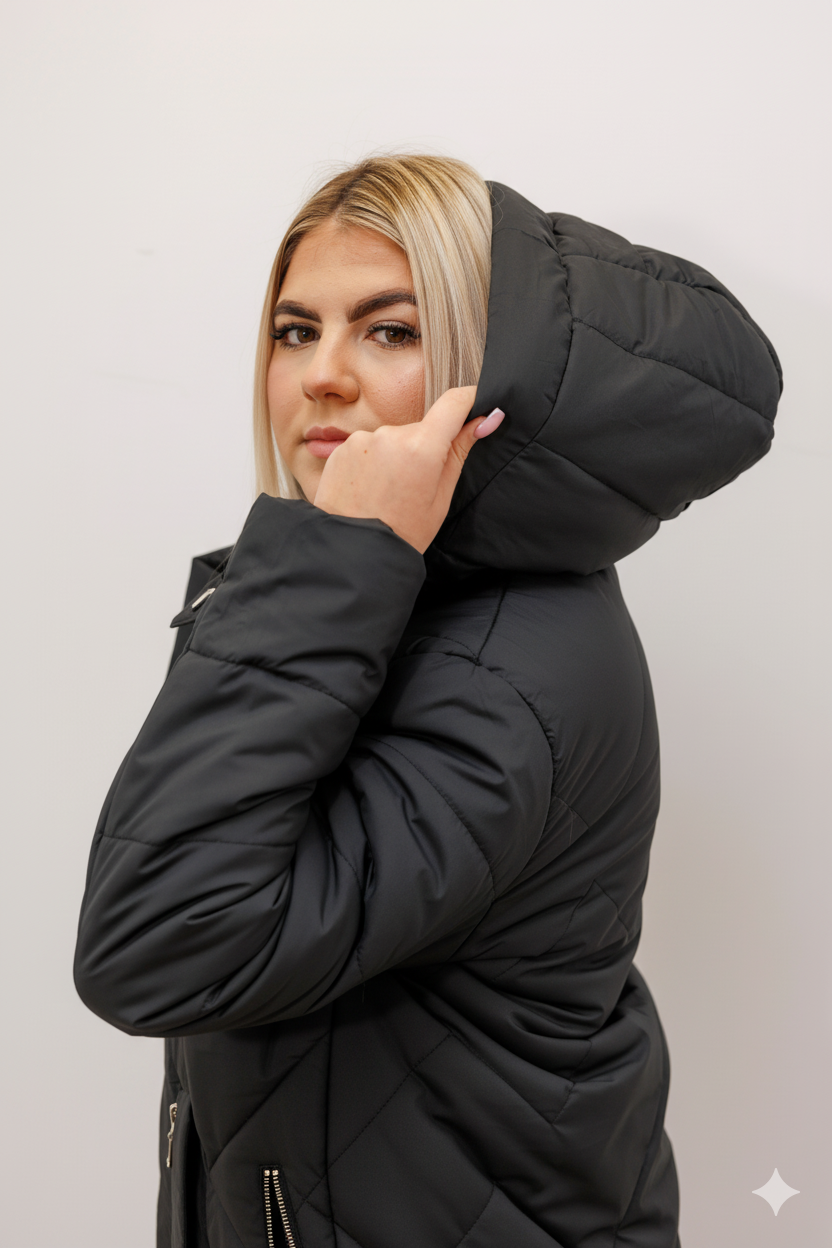 Ideální zimní bunda Plus Size – ultralehká, nepromokavá a zaručující teplo