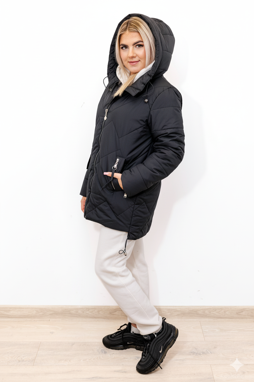 Ideální zimní bunda Plus Size – ultralehká, nepromokavá a zaručující teplo