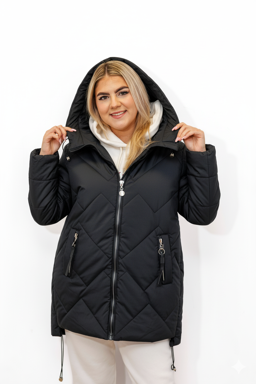 Ideální zimní bunda Plus Size – ultralehká, nepromokavá a zaručující teplo